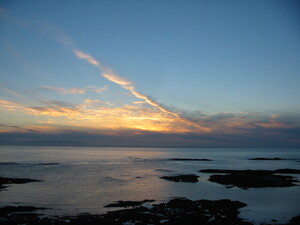 Sunset at Port Mór, Kilchattan
